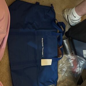 American Tourister Navy Tote Bag